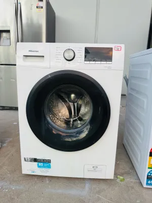 **HISENSE 8KGS FRONT LOADER WASHING MACHINE**