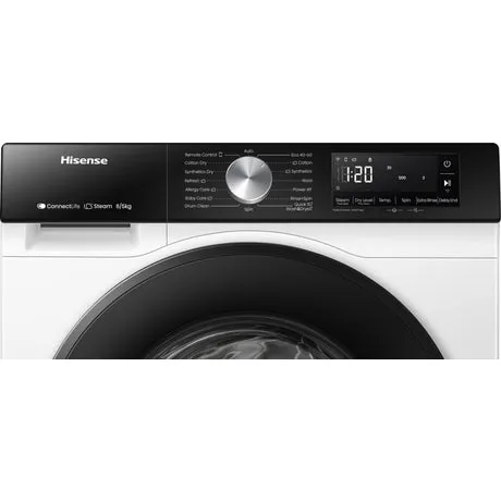 Hisense WD3S8043BW3 8kg/5kg 1400 Spin Washer Dryer