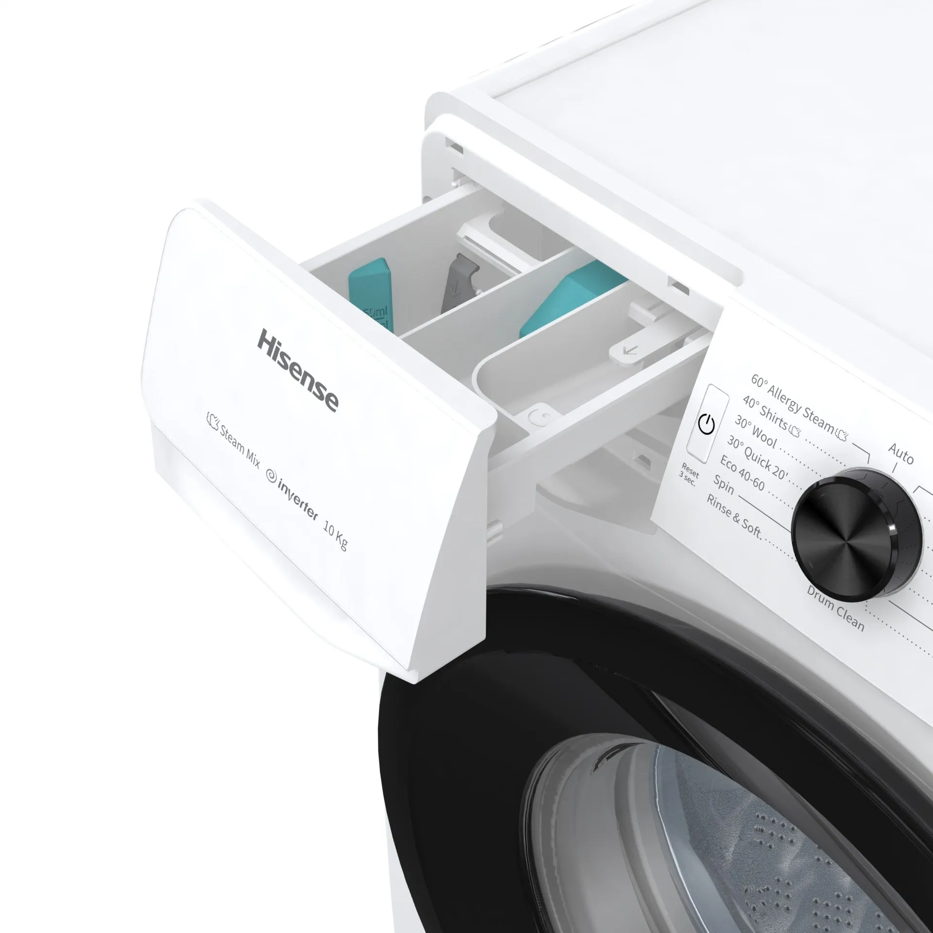 Hisense WFGE10141VM 10Kg Freestanding Washing Machine