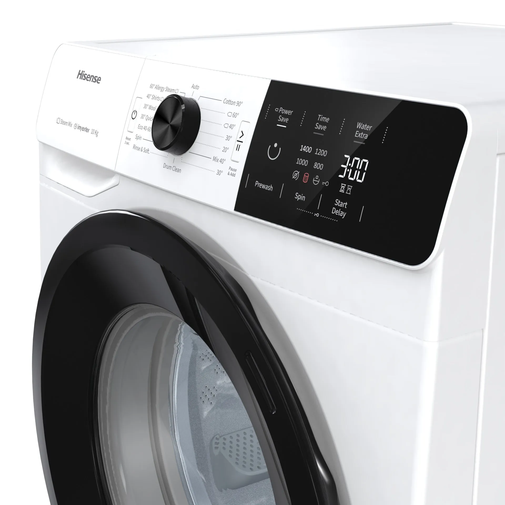 Hisense WFGE10141VM 10Kg Freestanding Washing Machine