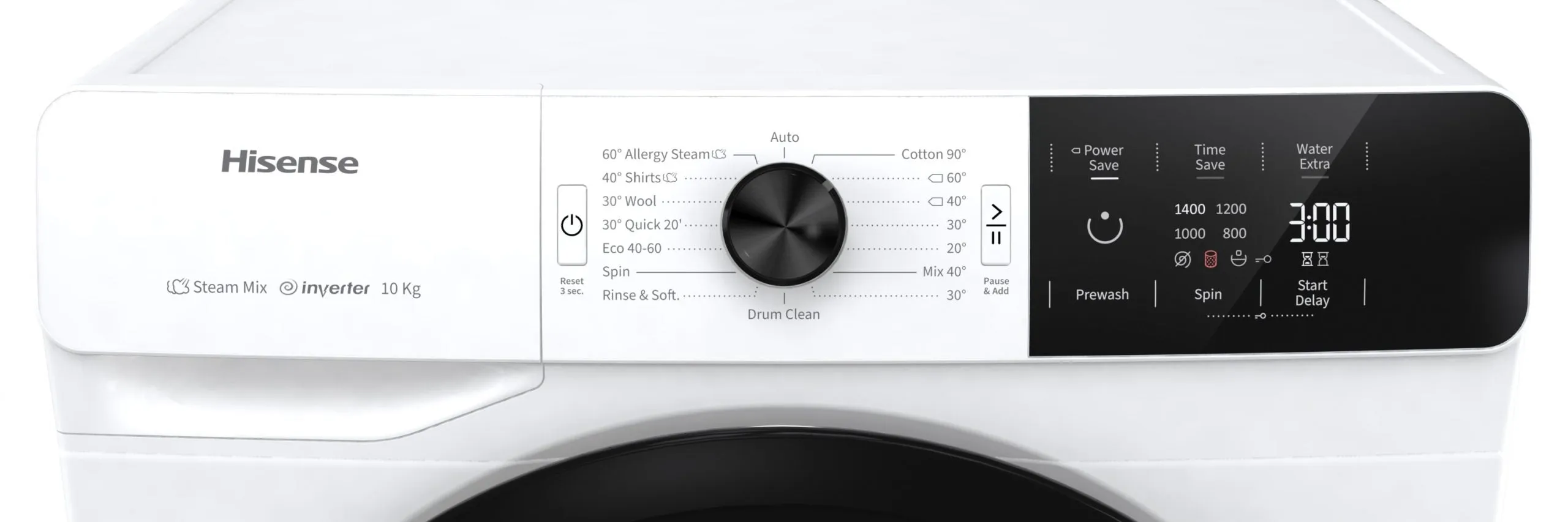 Hisense WFGE10141VM 10Kg Freestanding Washing Machine