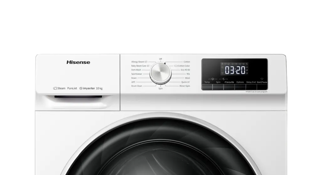 Hisense WFQY1014EVJM 10Kg Freestanding Washing Machine