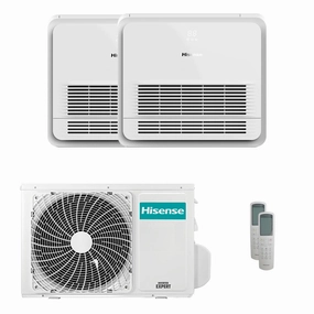 Hisense Console AKT dual split air conditioner 9000 12000 BTU inverter A   outdoor unit 5 kW