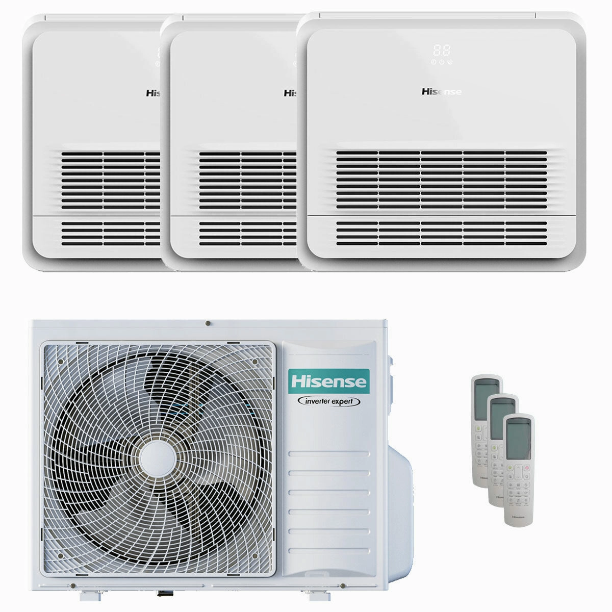 Hisense Console AKT trial split air conditioner 9000 12000 18000 BTU inverter A   outdoor unit 8 kW 2023