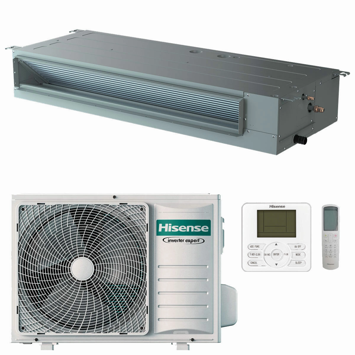 Hisense Ducted Air Conditioner ADT 12000 BTU R32 Turbo Inverter A  