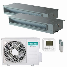 Hisense Ducted Air Conditioner ADT dual split 18000 18000 BTU inverter A   outdoor unit 7 kW