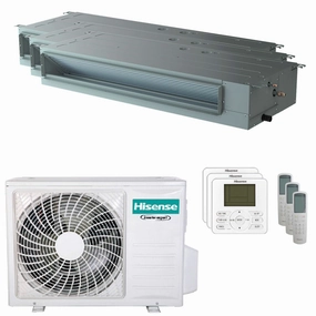 Hisense Ducted Air Conditioner ADT trial split 9000 12000 12000 BTU inverter A   outdoor unit 7 kW