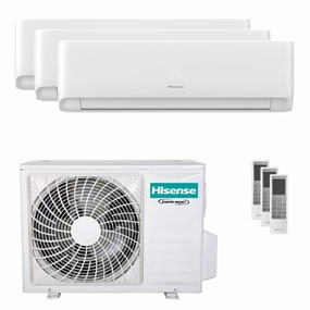 Hisense EcoSense trial split air conditioner 7000 7000 7000 BTU inverter A   wifi external unit 6.3 kW