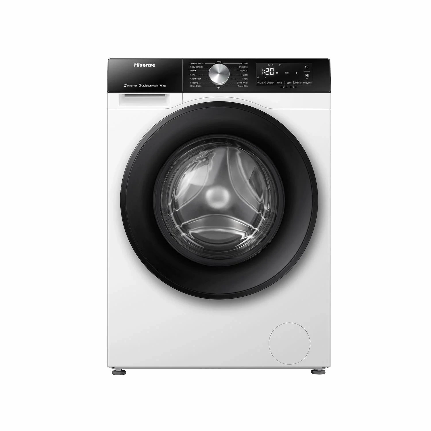 Hisense HWFS7514S 7.5kg Front Load Washer [3 Years Warranty]