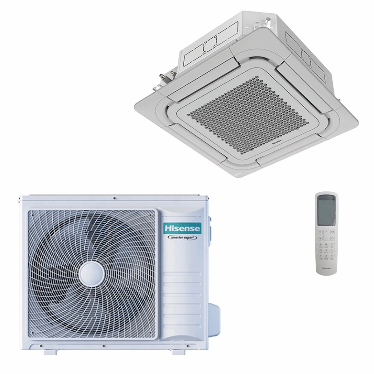 Hisense Round Flow Cassette Air Conditioner 24000 BTU R32 Turbo Inverter A  
