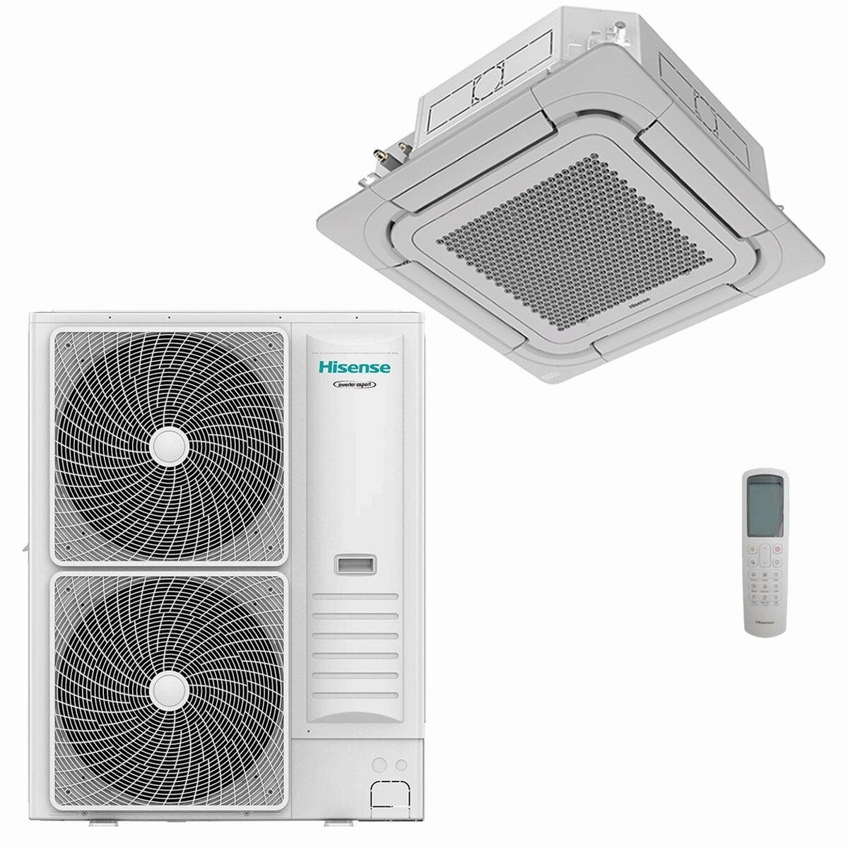 Hisense Round Flow Cassette Air Conditioner 36000 BTU R32 Turbo Inverter A  