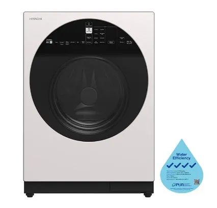 Hitachi BD-D100GV Front Load Washer Dryer Wind Iron, AI Wash Inverter 10/7KG