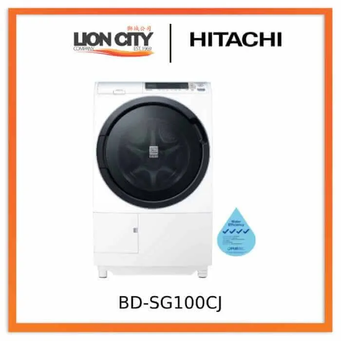 Hitachi BD-SG100CJ 10kg Front Load Washer Dryer