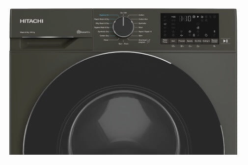 Hitachi BD-D100YFVEM Front Loading - Washer Dryer Steam & Hygiene Inverter