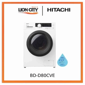 Hitachi BD-D80CVE (8/6kg) Front Load Washer Dryer