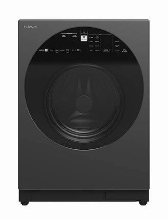 Hitachi R-S700PMS0-GBK/GS 595l Side-by-side Fridge (2 Ticks)   Hitachi BD-120XGV Front Load Washer AI Wash, Auto Dosing System, Inverter 12 kg, 1,600 RPM