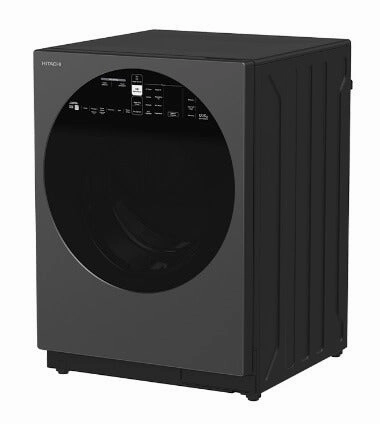 Hitachi R-WXC670KS-XK/XW (Crystal White) Multi Door Refrigerator (500l) Hitachi BD-D120XGV Front Load Washer Dryer 12/8KG