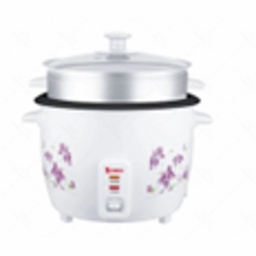 Home Basics 5 Cups Rice Cooker White