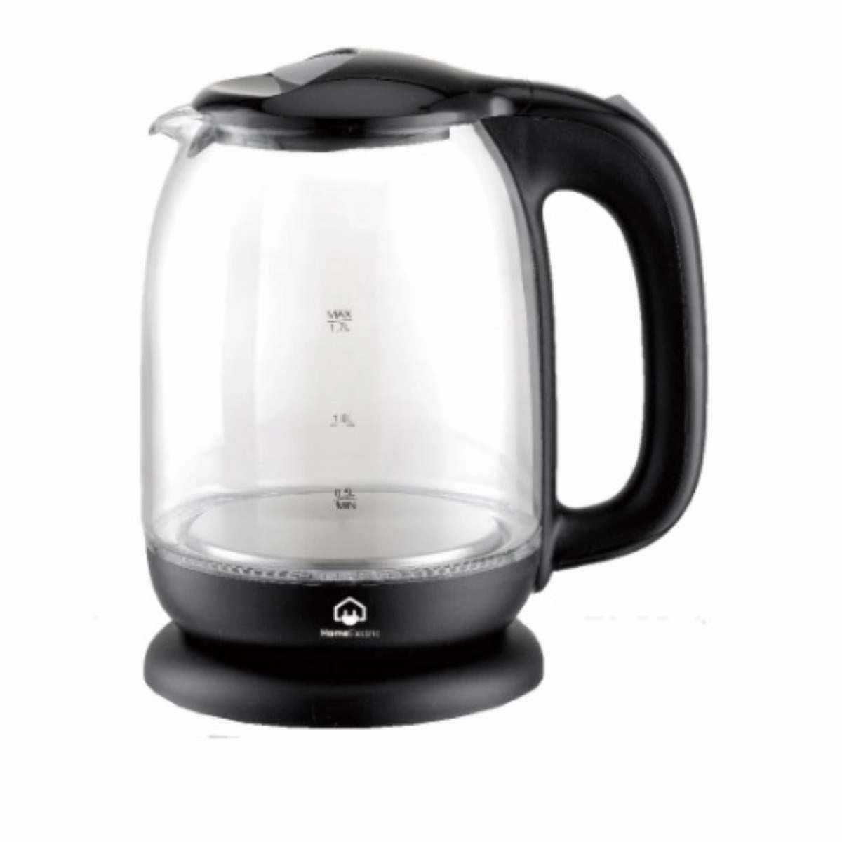 Home Electric Kettle Glass 2200 W