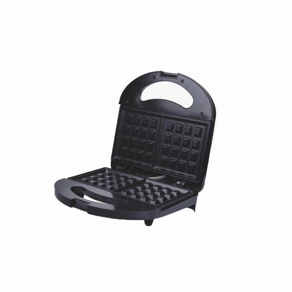 Home electric Waffle maker Stainless steel decoration, Black