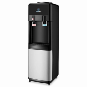 Home Electric Water Dispenser, Black & Silver