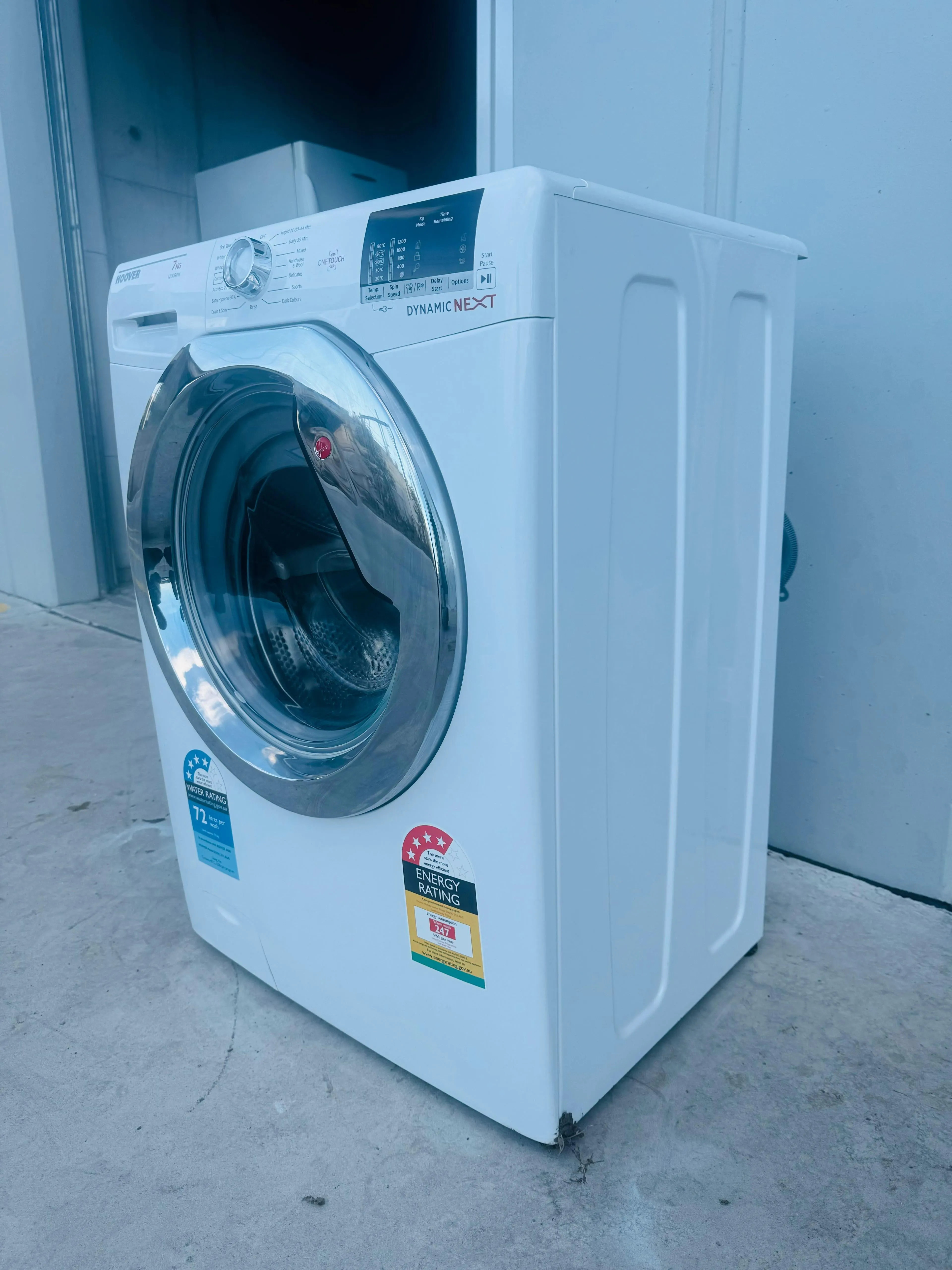 **HOOVER 7KGS FRONT LOADER WASHING MACHINE**