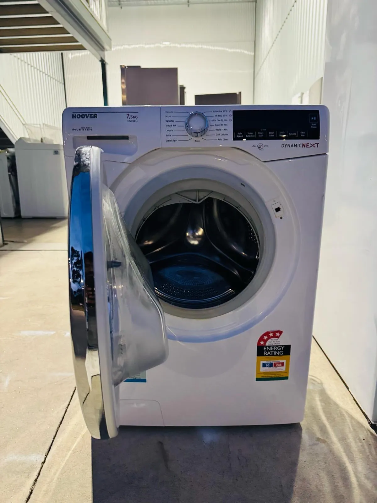 **HOOVER 7KGS FRONT LOADER WASHING MACHINE**
