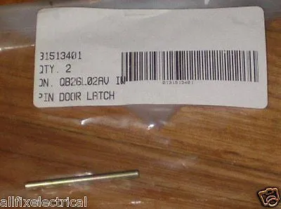 Hoover Front Loader Door Latch Pivot Pin & Spring - Part # 31513401 & 38351402