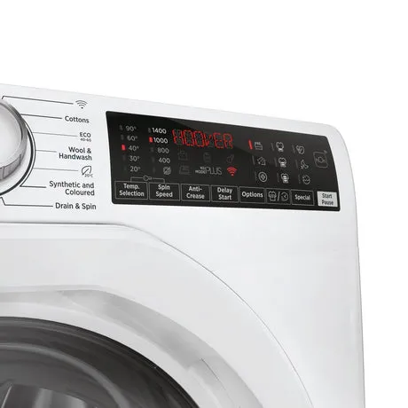 Hoover H3WPS496TAM6 9kg 1400 Spin Washing Machine