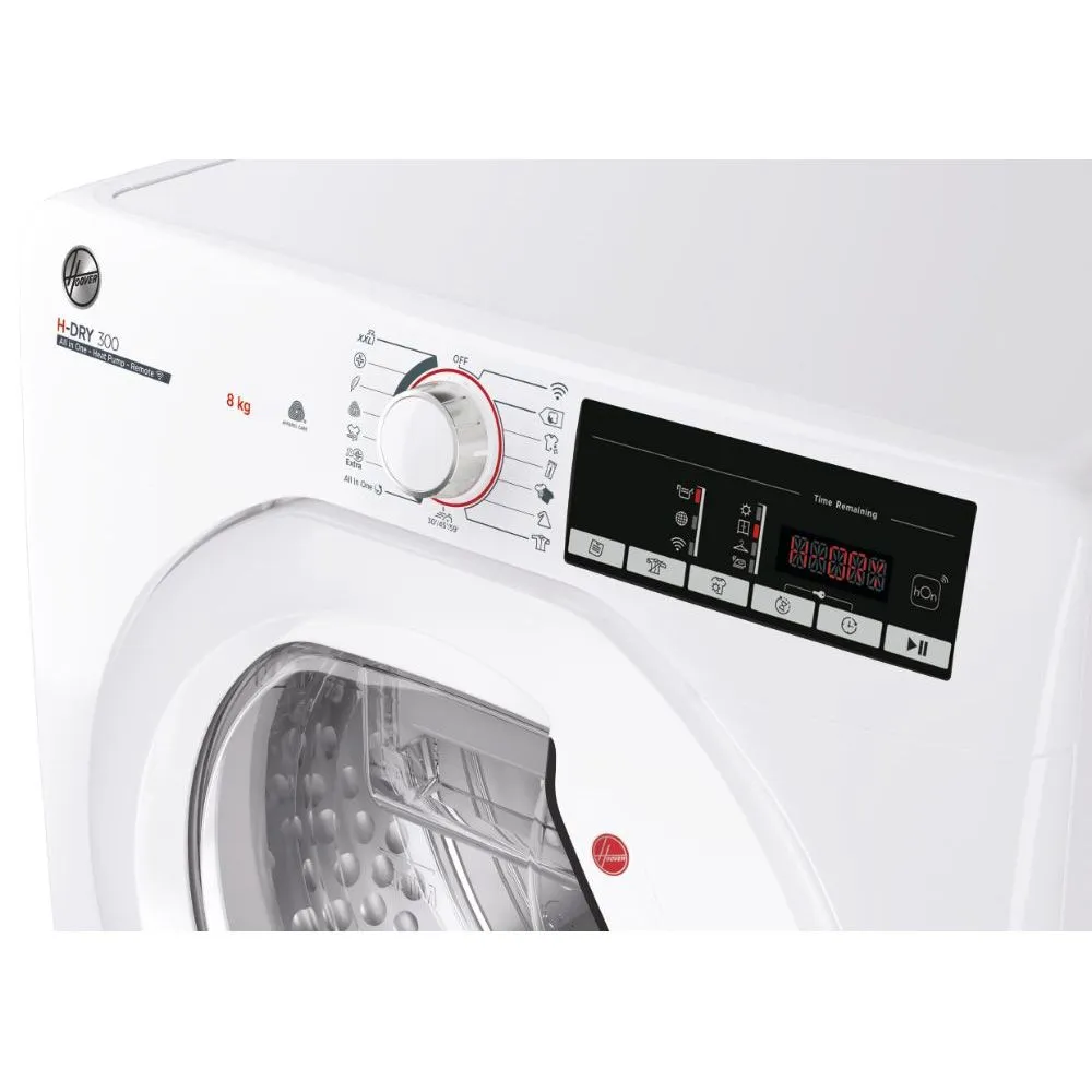Hoover HLEH8A2TE 8kg Heat Pump Tumble Dryer