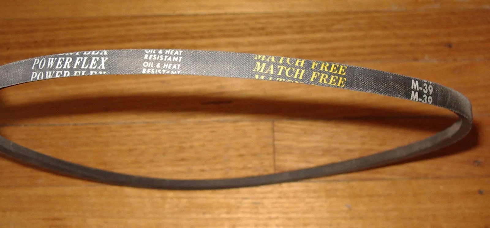 Hoover Twin Tub Compatible Pulsator Drive Belt - Part # TBVPM039, M39
