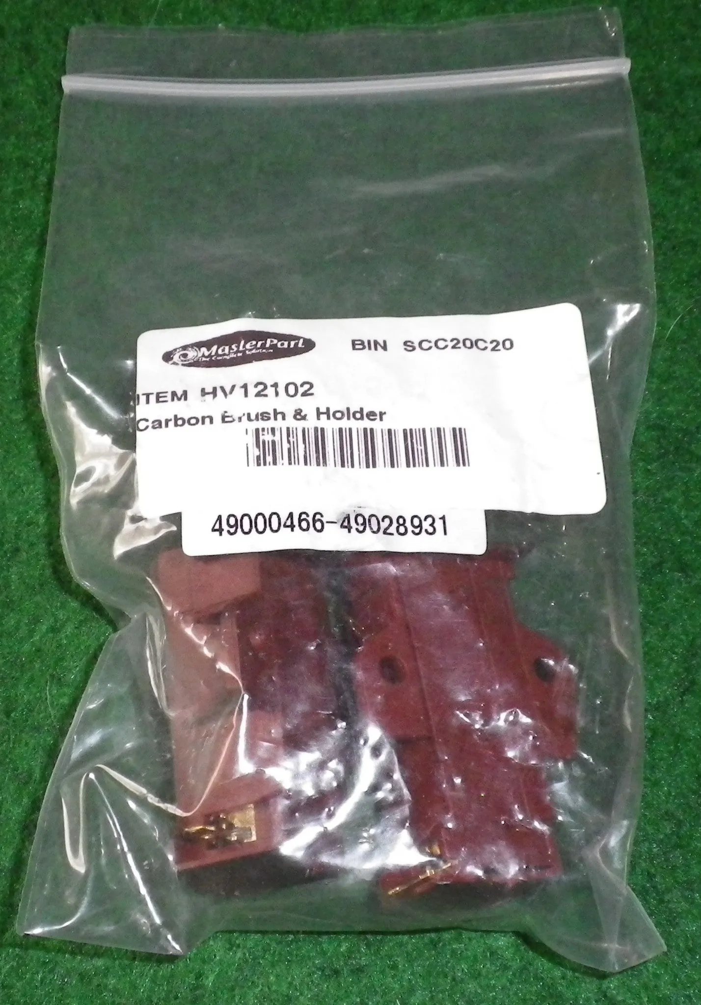 Hoover, Whirlpool, Electrolux Front Loader Carbon Motor Brushes - Part # HV12102
