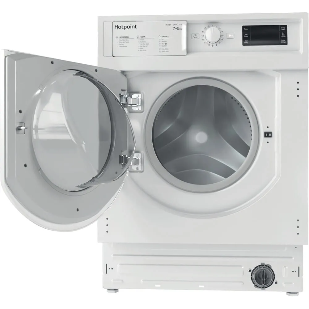 Hotpoint BI WDHG 75148 UK N 7kg/5kg 1400 Spin Integrated Washer Dryer