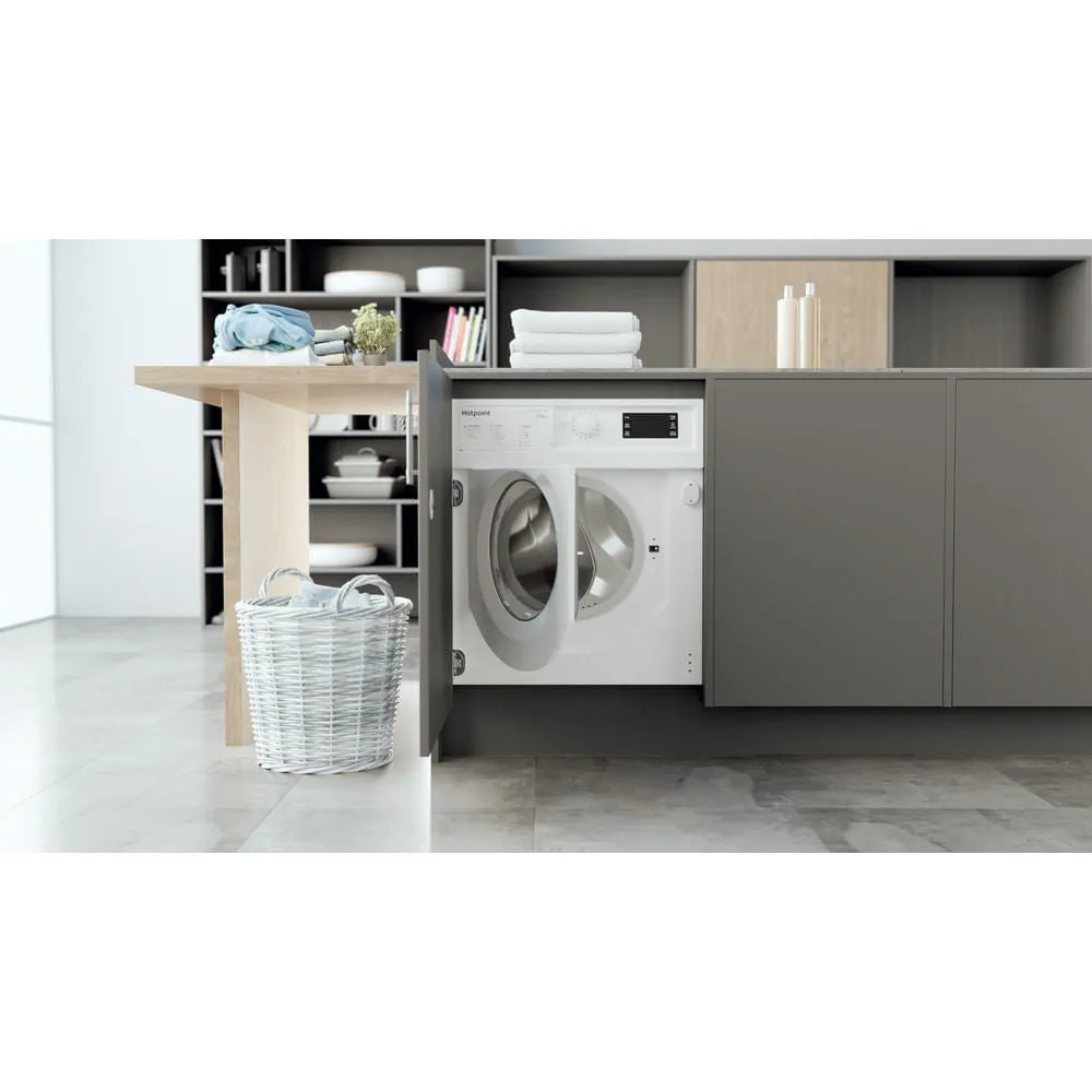 Hotpoint BI WDHG 75148 UK N 7kg/5kg 1400 Spin Integrated Washer Dryer