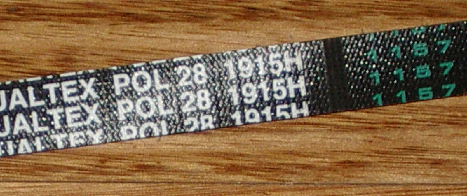 Hotpoint, Creda, Electra, Indesit, Pye, Euromaid Drum Belt 1915H7 - Part # POL28
