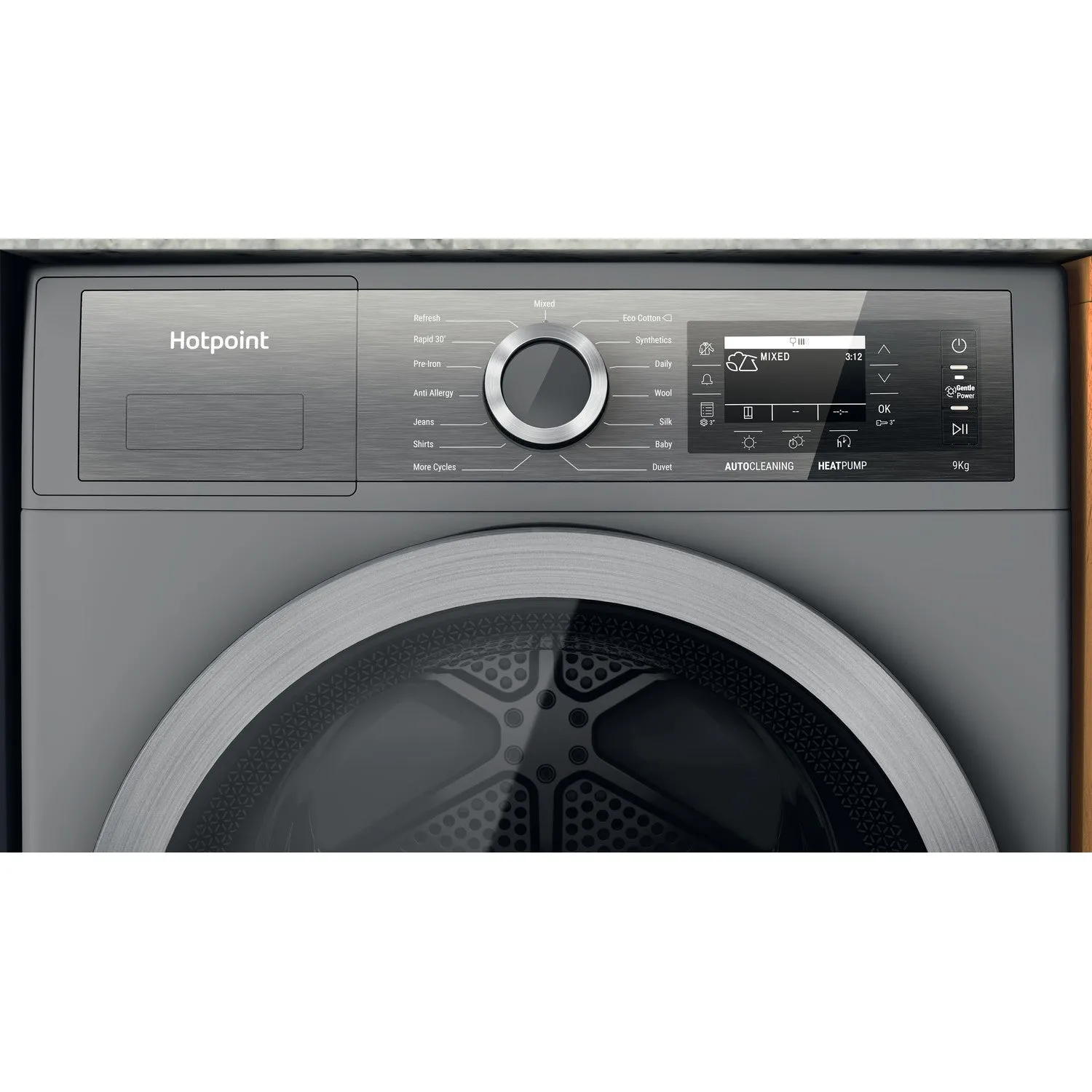 Hotpoint H8 D94SB UK 9kg Heat Pump Tumble Dryer