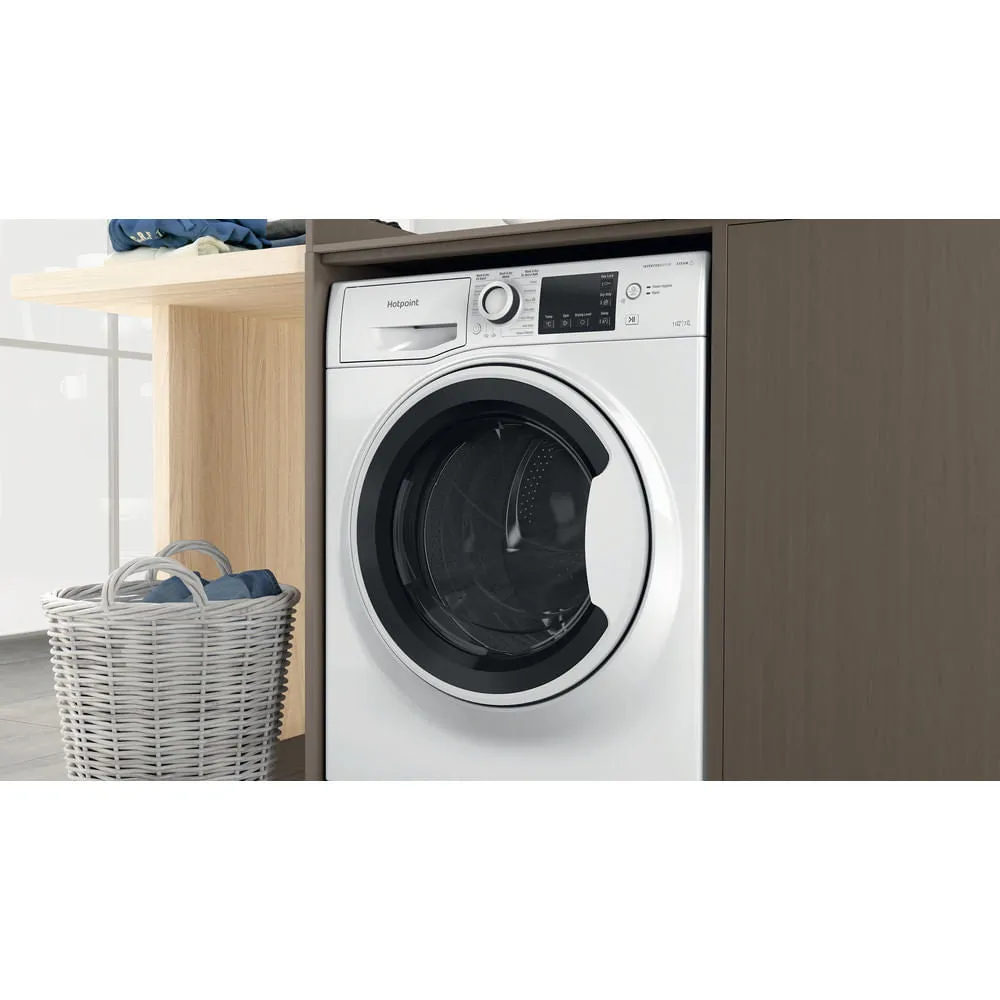 Hotpoint NDB 11724 W UK 11kg/7kg 1600 Spin Washer Dryer