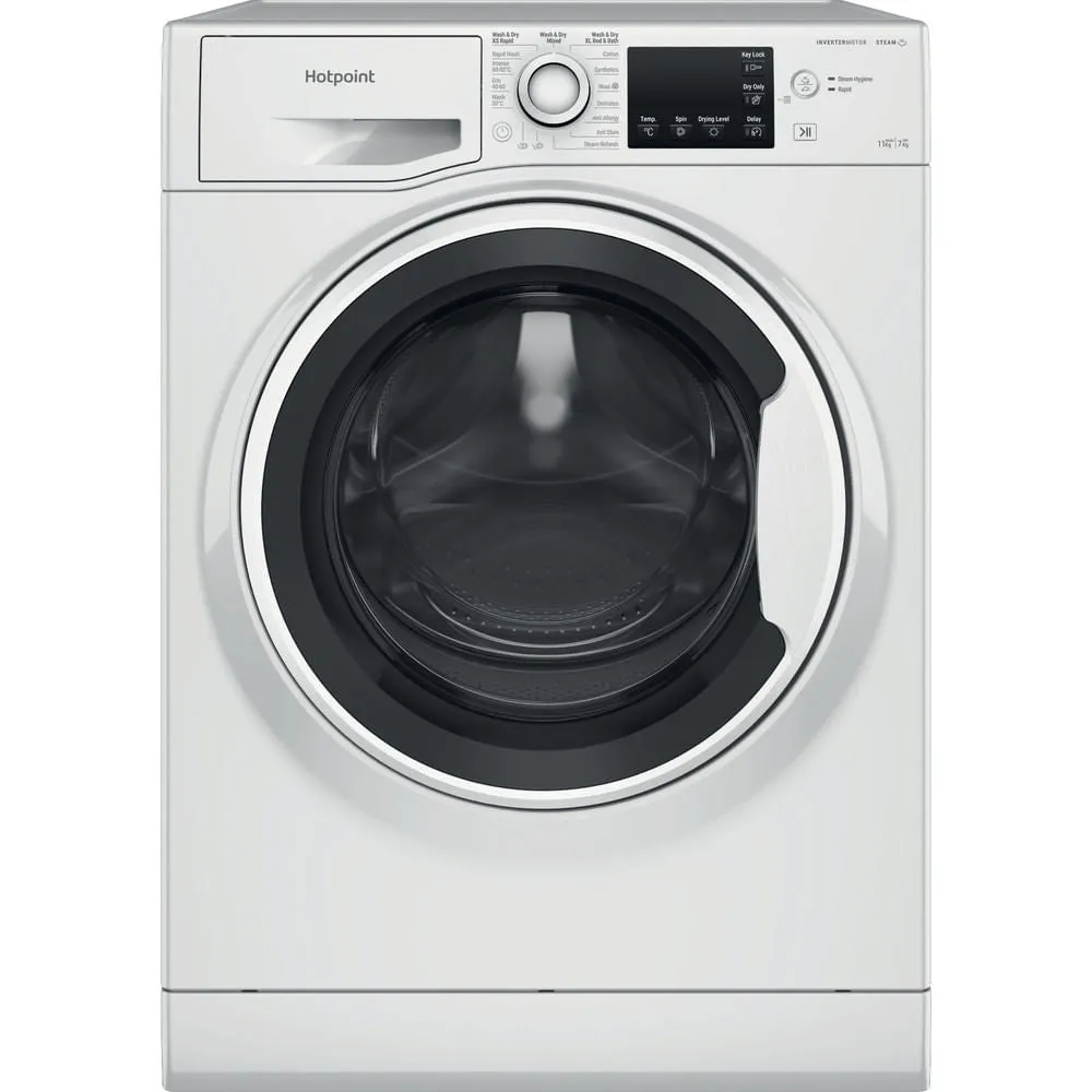 Hotpoint NDB 11724 W UK 11kg/7kg 1600 Spin Washer Dryer
