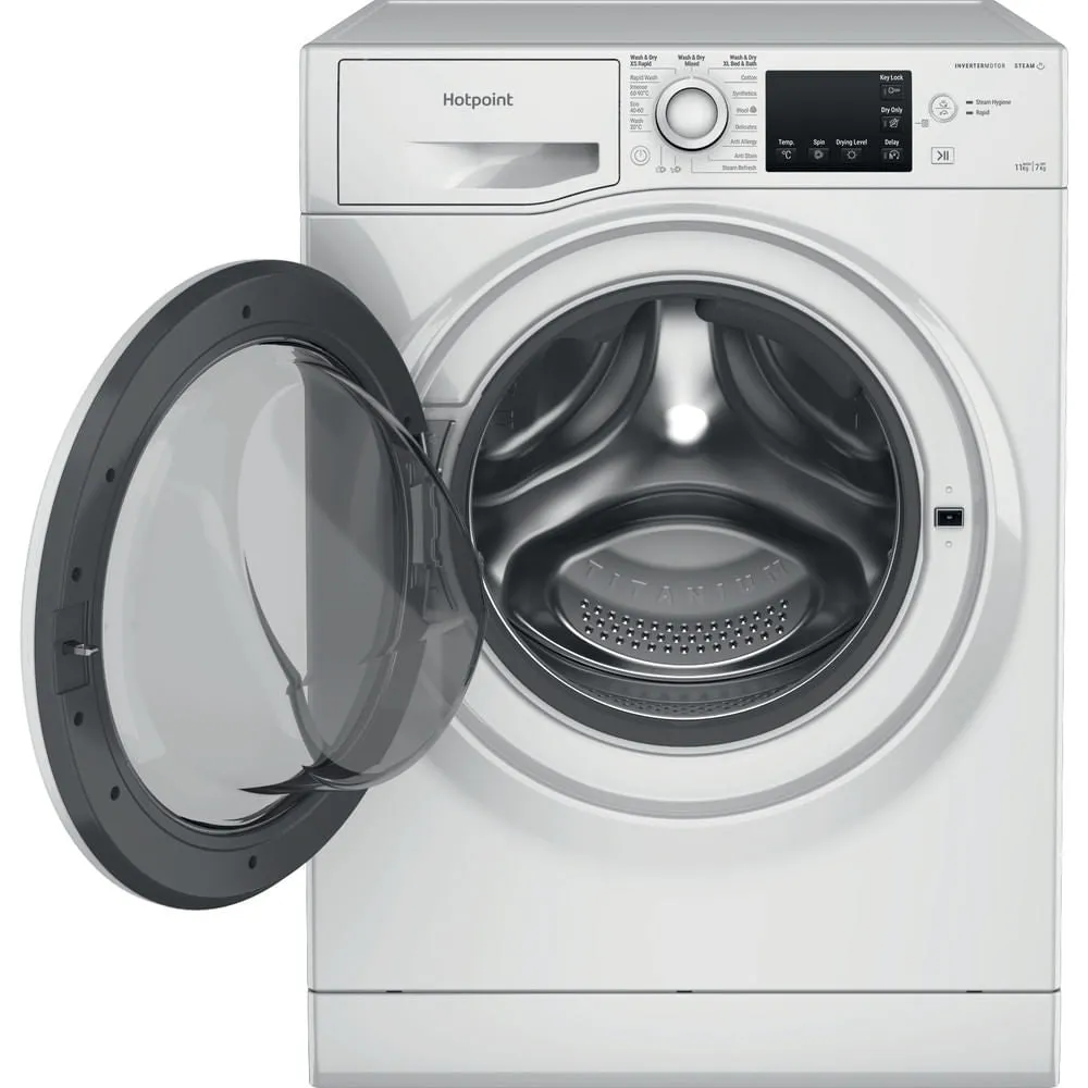 Hotpoint NDB 11724 W UK 11kg/7kg 1600 Spin Washer Dryer