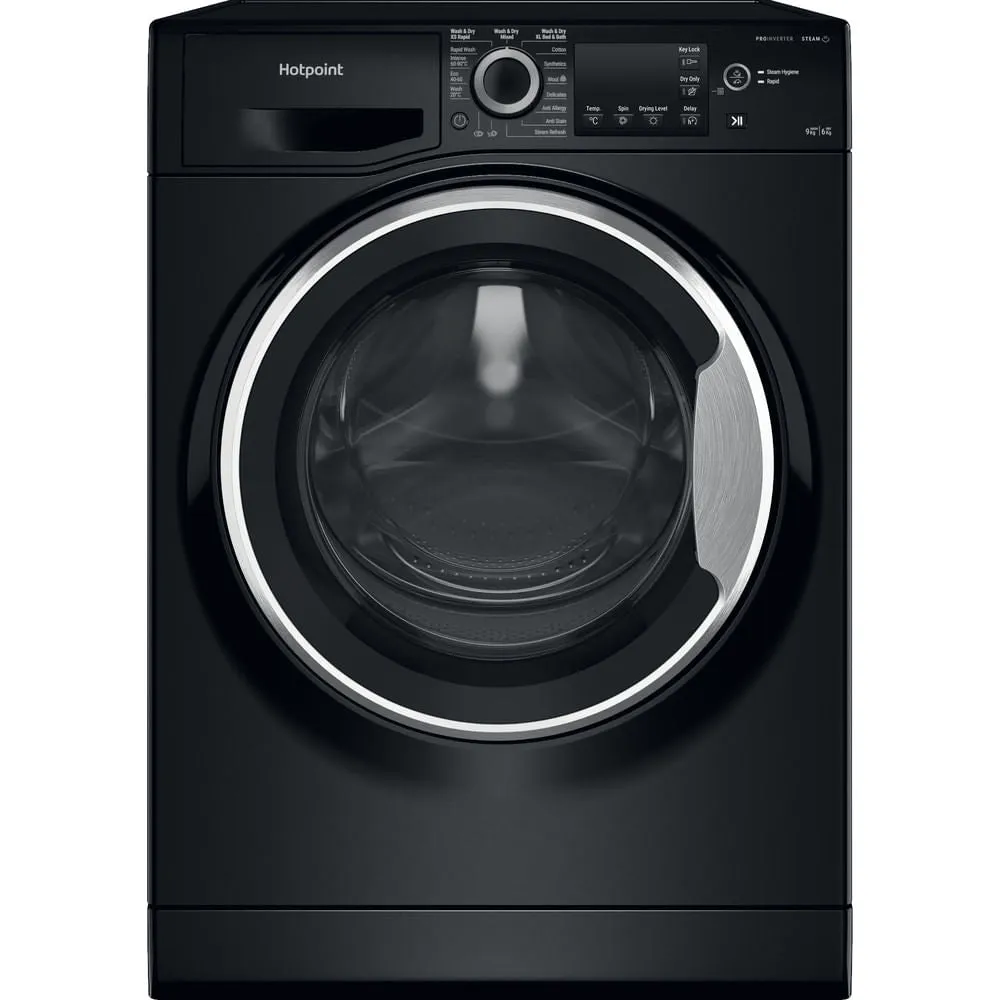 Hotpoint NDB 9635 BS UK 9kg/6kg 1400 Spin Washer Dryer