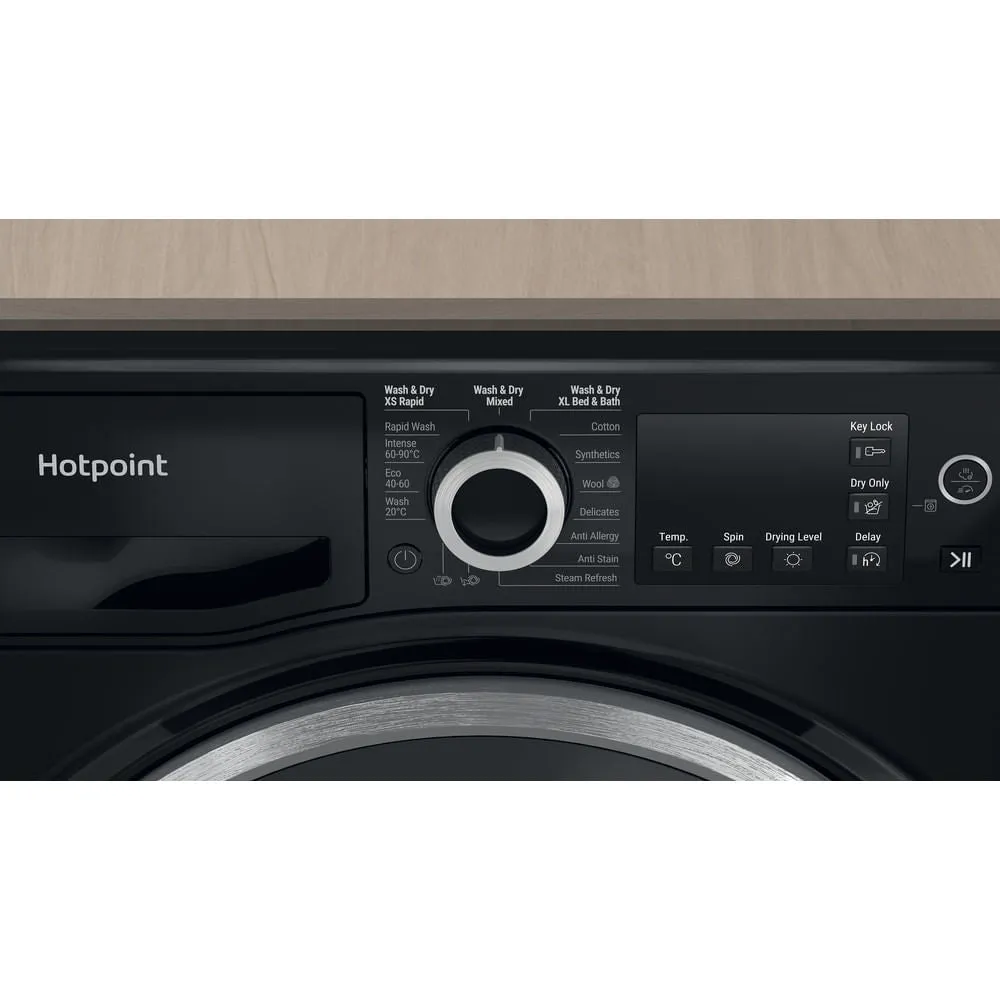 Hotpoint NDB 9635 BS UK 9kg/6kg 1400 Spin Washer Dryer