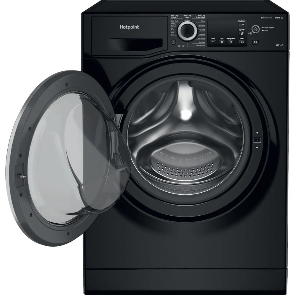 Hotpoint NDB 9635 BS UK 9kg/6kg 1400 Spin Washer Dryer