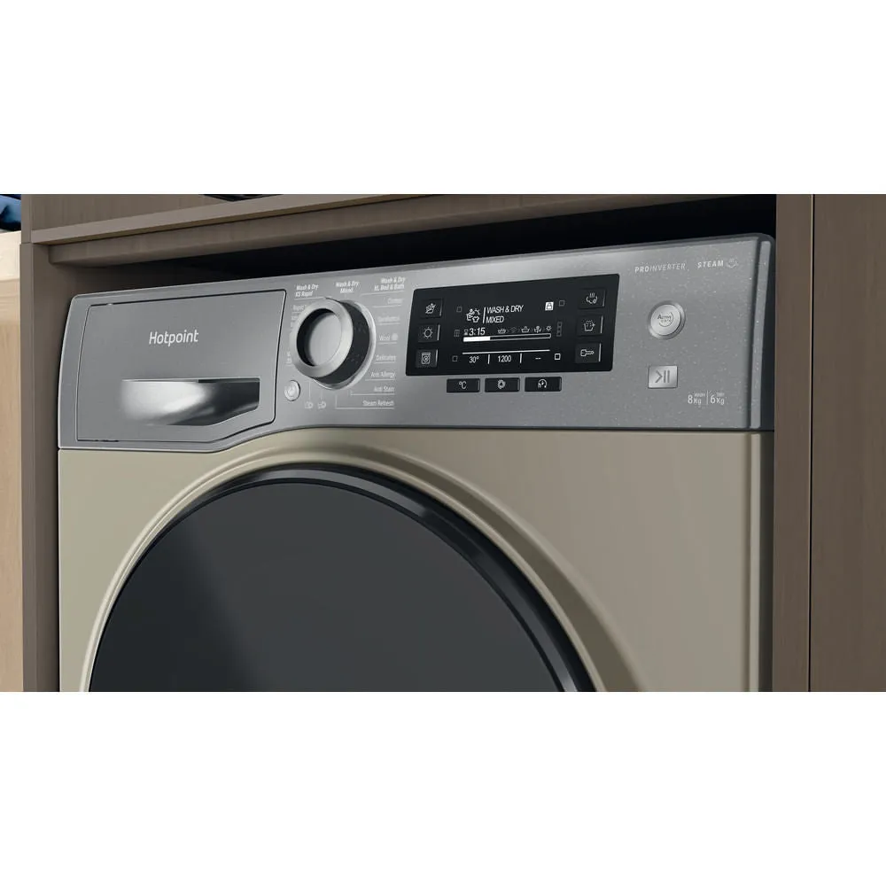 Hotpoint NDD 8636 GDA UK 8kg/6kg 1400 Spin Washer Dryer