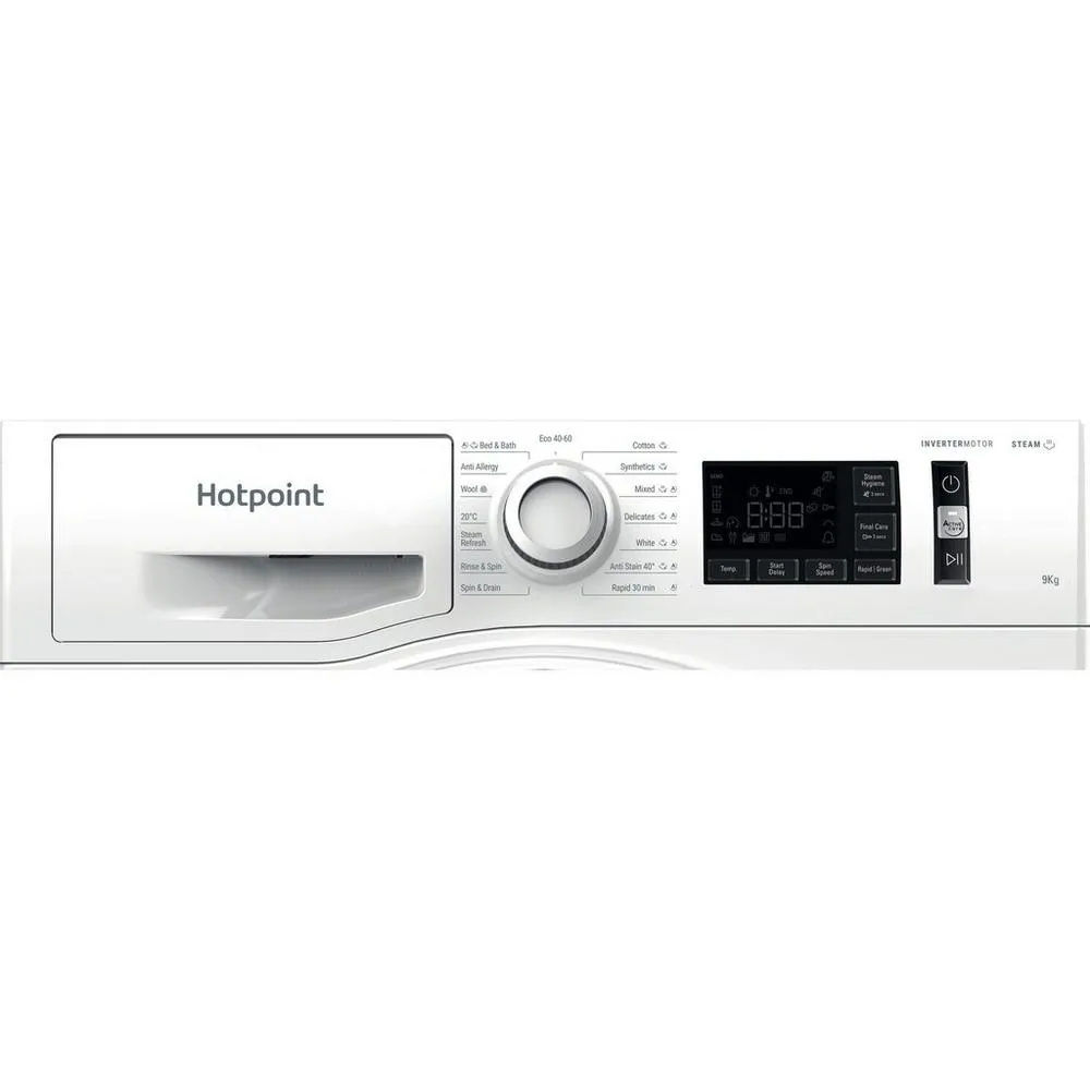 Hotpoint NM11948WSAUK 9kg 1400 Spin Washing Machine