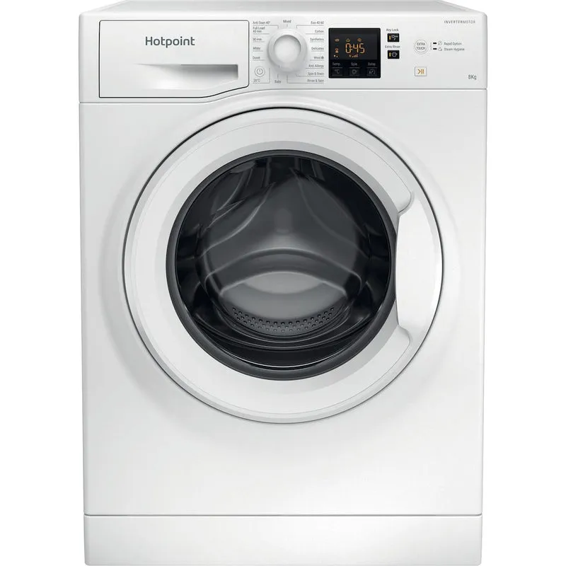 Hotpoint NSWF 846 W UK 8kg 1400 Spin Washing Machine