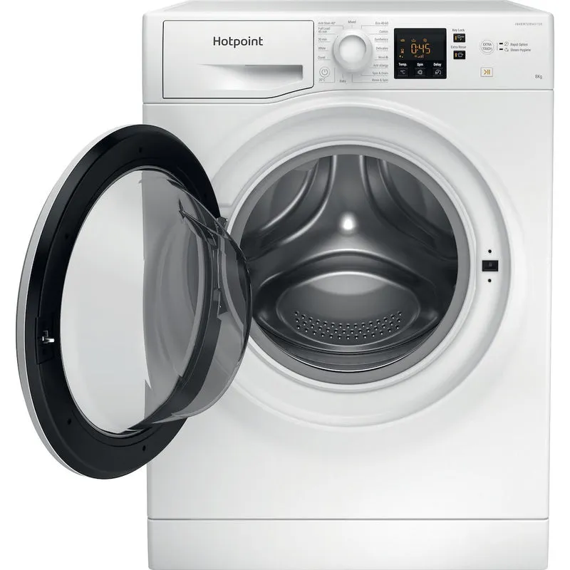 Hotpoint NSWF 846 W UK 8kg 1400 Spin Washing Machine