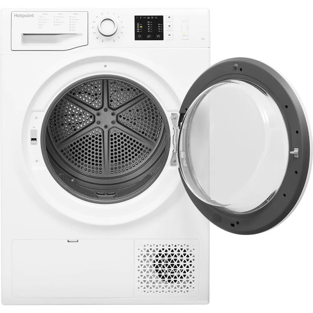 Hotpoint NT M10 81WK UK 8kg Heat Pump Tumble Dryer