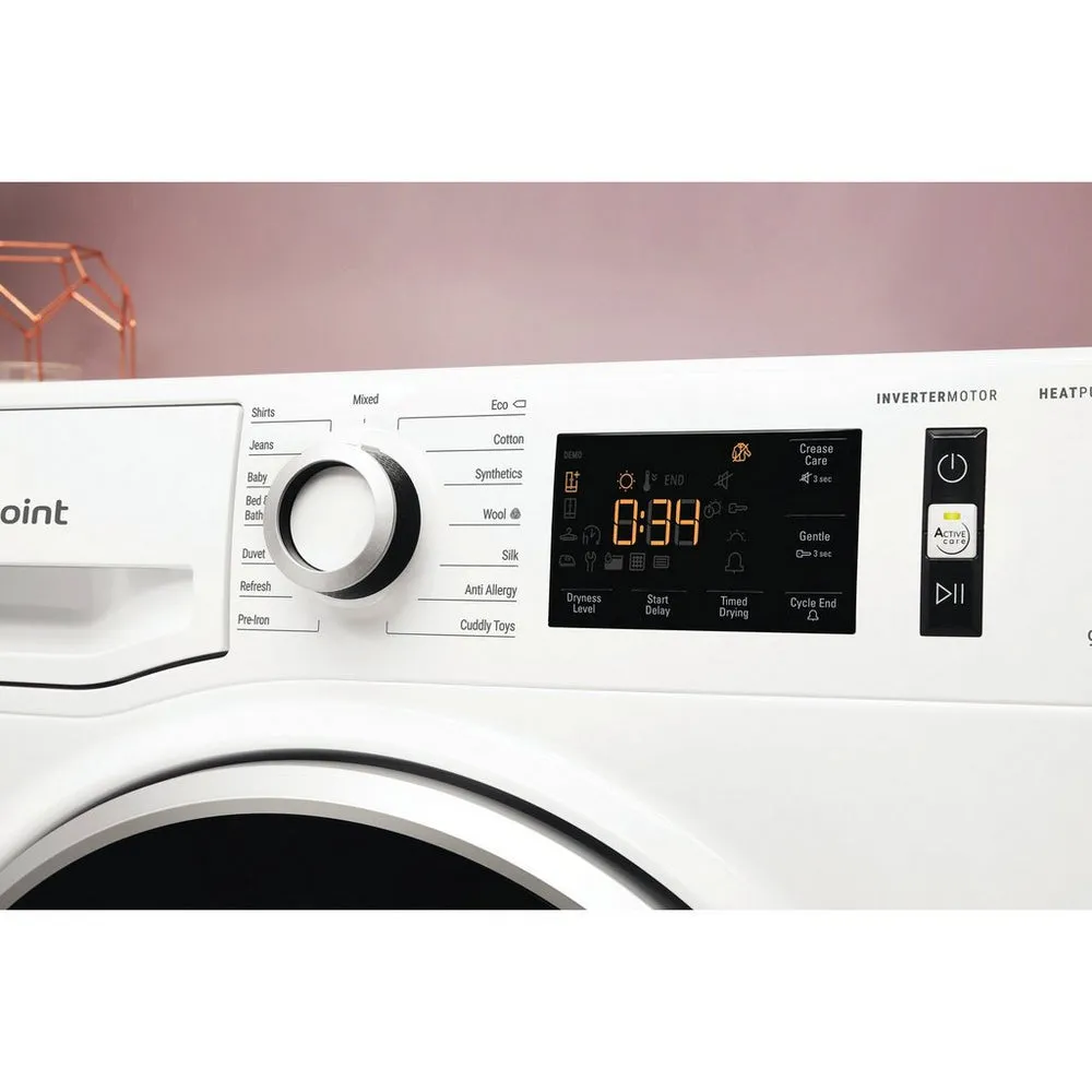 Hotpoint NTSM1192SKUK Heat Pump Tumble Dryer