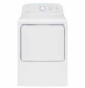 Hotpoint(R) 6.2 cu. ft. Capacity aluminized alloy Electric Dryer - (HTX24EASKWS)
