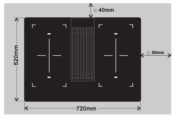 Hyundai 4-Zone Built-in Induction Hob with Downdraft | 9 Power Levels & 750m/hr Airflow